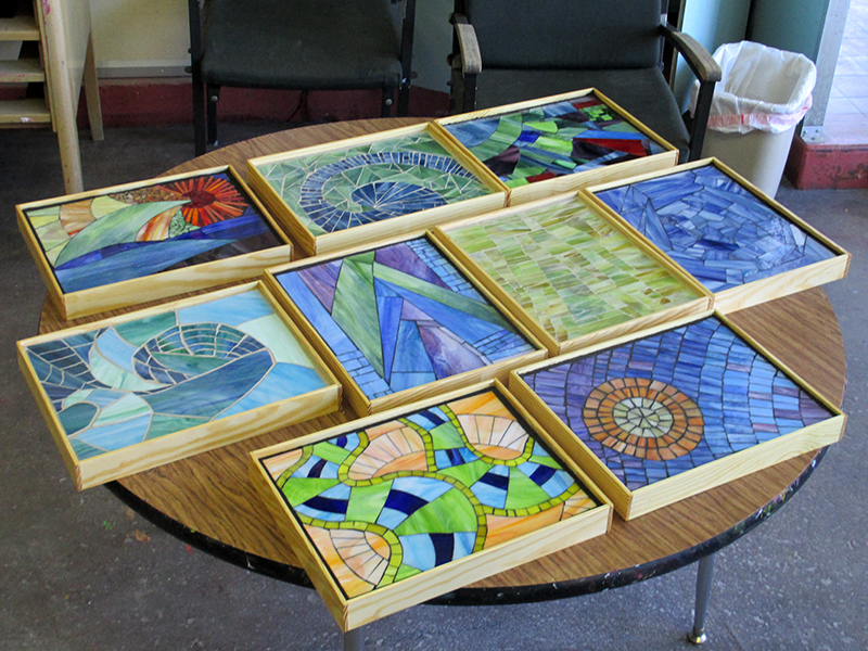Kasia Mosaics Classes » Introduction to Mosaics through Abstract